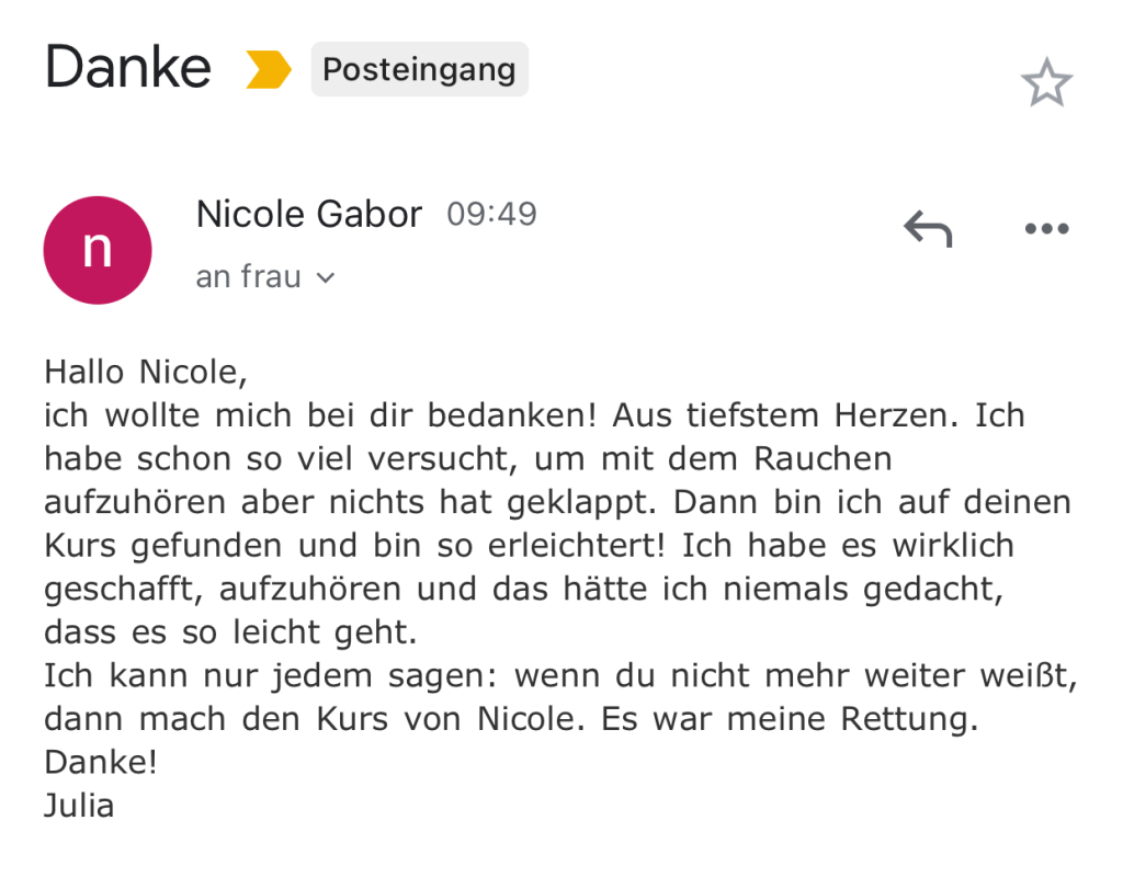 Nichtraucherkurs Krankenkasse Referenz 2